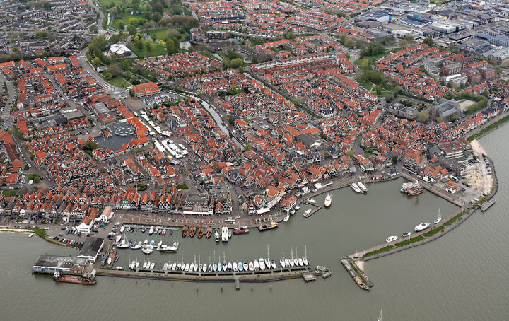 Volendam luchtfoto's 2022