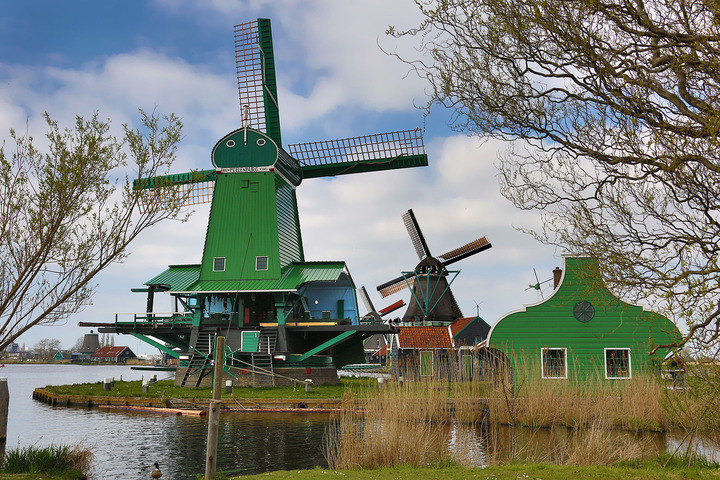 Amsterdam Windmills - Zaanse Schans
